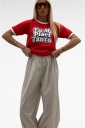 t-shirt con stampa tu mi piaci